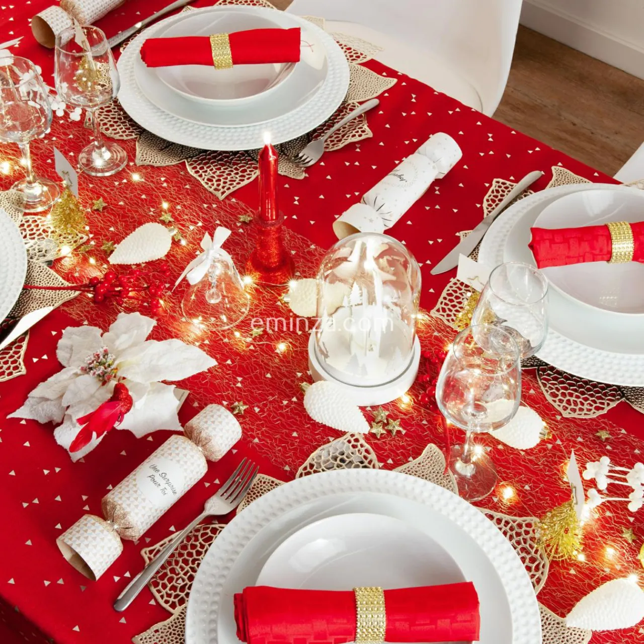 Déco De Table|Feeric Lights & Christmas Lot de 100 étoiles à parsemer Or