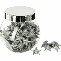 Déco De Table|Feeric Lights & Christmas Lot de 100 étoiles à parsemer Argent