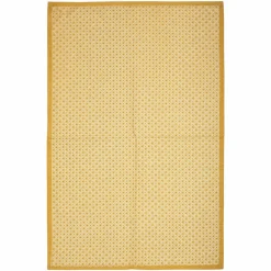 Accessoire Cuisine|ATMOSPHERA Lot de 3 torchons Geom Jaune ocre