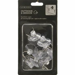 Accessoire Électrique|KAEMINGK Lot de 12 ventouses grand format