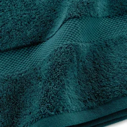 Linge De Bain|Serviette De Bain|douceur d'intu017drieur Lot de serviettes de bain 50x90 cm x2 + serviettes 70x130cm x2 + gants de toilette x2 Elegance Bleu