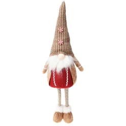 Père Noël, Animaux Et Personnage|KOOPMAN Lutin de Noël debout (H64 cm) Mister Caramélio Beige