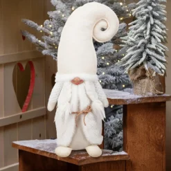 Père Noël, Animaux Et Personnage|KOOPMAN Lutin de Noël (H51 cm) Miss Croquineige Blanc