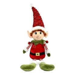 Père Noël, Animaux Et Personnage|CHRISTMAS DREAM Lutin farceur à asseoir (H57 cm) Pipo en Père Noël Multicolore