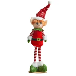 Père Noël, Animaux Et Personnage|CHRISTMAS DREAM Lutin farceur longues jambes (H30 cm) Pipo en Père Noël Multicolore