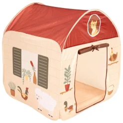 Tipi Et Cabane|Atmosphera cru017dateur d'intu017drieur for kids Maison pop up enfant (H85 cm) Ferme Multicolore