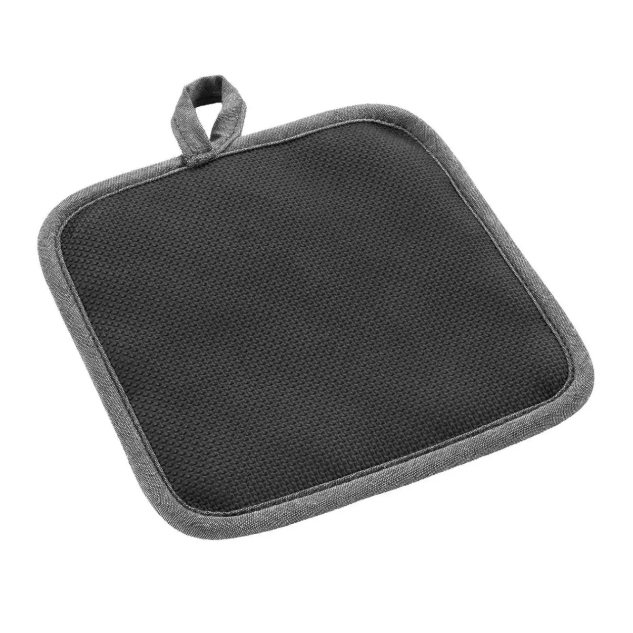 Accessoire Cuisine|douceur d'intu017drieur Manique avec poche coton (18,5 x 18,5 cm) Alveis Gris Anthracite