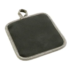 Accessoire Cuisine|douceur d'intu017drieur Manique avec poche coton (18,5 x 18,5 cm) Alveis Beige