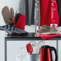 Accessoire Cuisine|DOUCEUR D'INTERIEUR Manique Cuistot Gris Anthracite