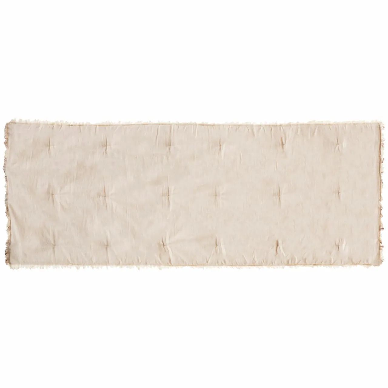 Coussin De Sol|ATMOSPHERA Matelas d'assise coton (60 x 180 cm) Rivi Ecru