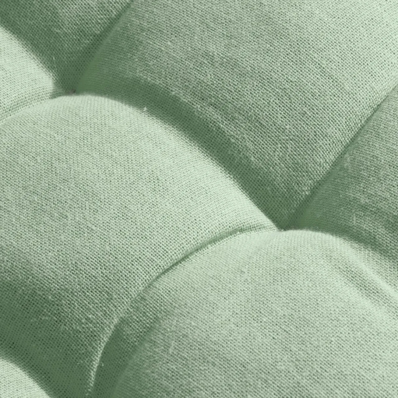 Coussin De Sol|EMINZA Matelas de sol coton (120 x 60 cm) Pixel Vert menthe