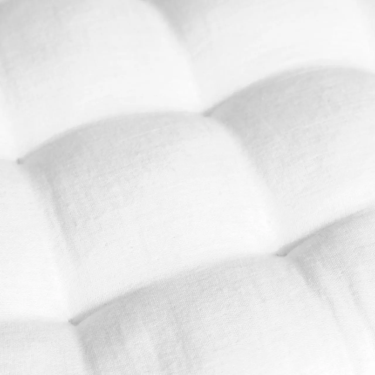 Coussin De Sol|EMINZA Matelas de sol gaze de coton (60 x 120 cm) Gaïa chantilly Blanc