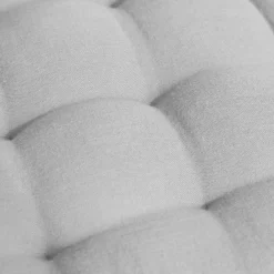 Coussin De Sol|EMINZA Matelas de sol gaze de coton (60 x 120 cm) Gaïa Gris nuage Gris clair