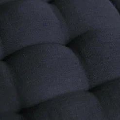 Coussin De Sol|EMINZA Matelas de sol gaze de coton (60 x 120 cm) Gaïa Bleu nuit