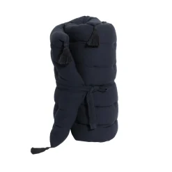 Coussin De Sol|EMINZA Matelas de sol gaze de coton (60 x 120 cm) Gaïa Bleu nuit