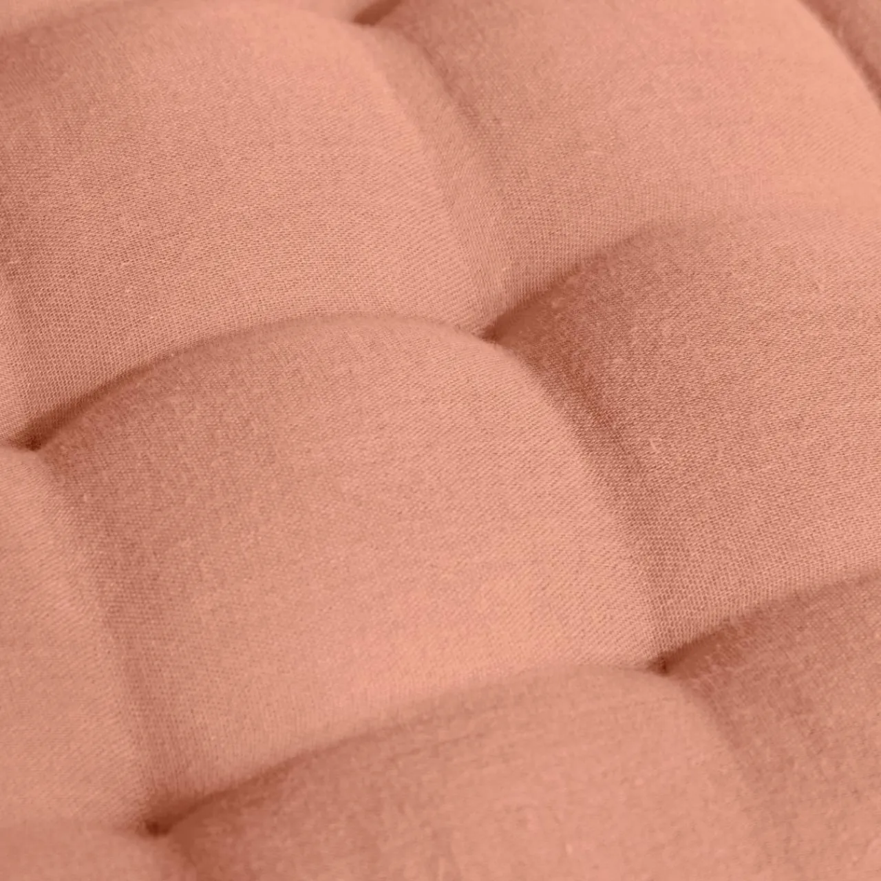 Coussin De Sol|EMINZA Matelas de sol gaze de coton (60 x 120 cm) Gaïa Rose Pêche