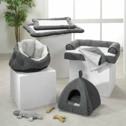 Panier, Coussin Et Plaid|LOVE STORY Matelas pour chat et chien Cocoon L90 cm Anthracite