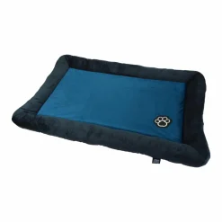 Panier, Coussin Et Plaid|LOVE STORY Matelas pour chat et chien Patchy L70 cm /Charbon Bleu