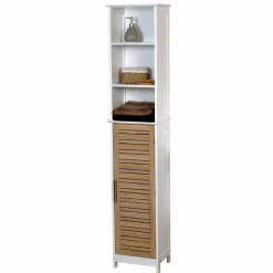 Meuble Salle De Bain|Rangement Salle De Bain|TENDANCE Meuble colonne salle de bain (35 x H173 cm) Stockholm Bois