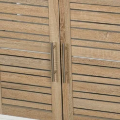 Meuble Salle De Bain|Rangement Salle De Bain|TENDANCE Meuble dessous lavabo (60 x H70 cm) Stockholm Bois