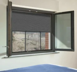 Moustiquaire|LUANCE Moustiquaire fenêtre à cadre extensible (50/90 x 40 cm) Moustyk Gris