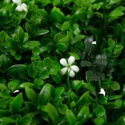 Plante Artificielle|Toile, Cadre, Déco Murale|Atmosphera, cru017dateur d'intu017drieur Mur végétal carré (50 x 50 cm) Izy Vert