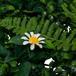 Toile, Cadre, Déco Murale|Plante Artificielle|Atmosphera, cru017dateur d'intu017drieur Mur végétal carré (50 x 50 cm) Jungle Vert