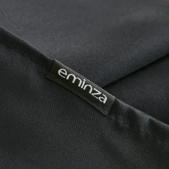 Nappe De Table|EMINZA Nappe carrée anti tache (100 x 100 cm) Elise e Noir