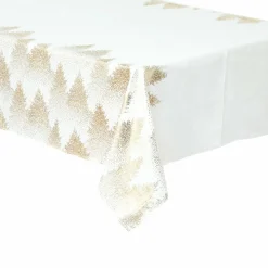 Nappe Et Chemin De Table|Feeric Lights & Christmas Nappe de Noël rectangulaire (140 x 360 cm) Sapin Or
