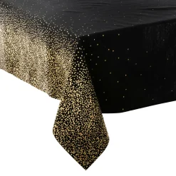 Nappe Et Chemin De Table|Feeric Lights & Christmas Nappe de Noël rectangulaire (140 x 240 cm) Leopard Noir