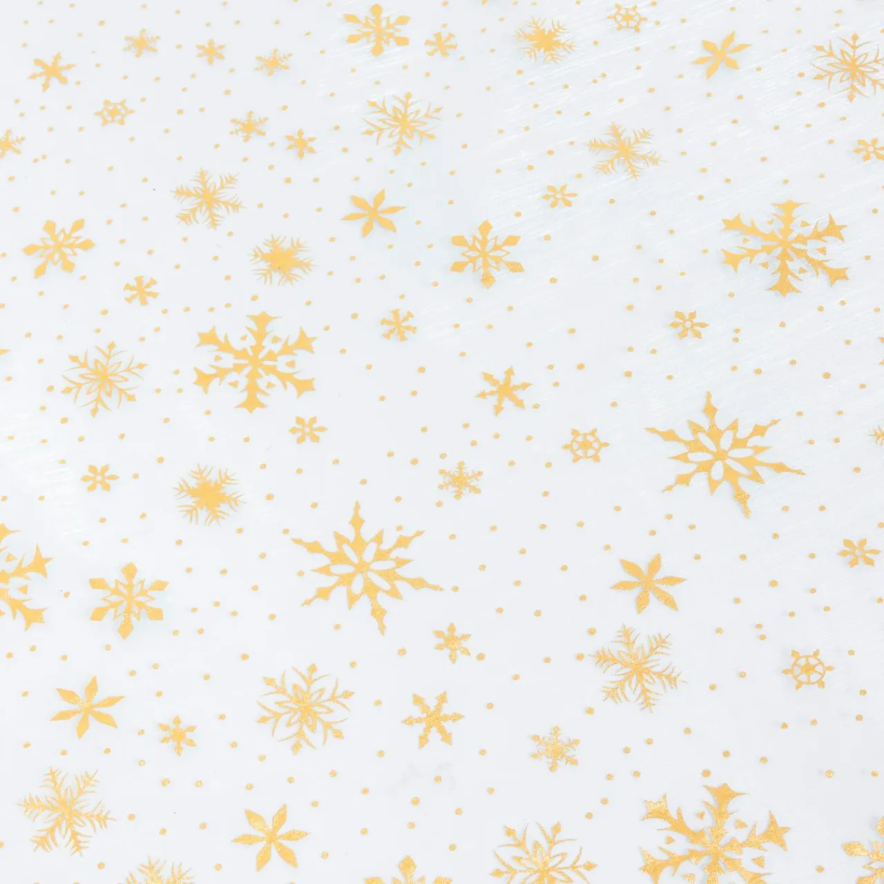 Nappe Et Chemin De Table|JJA Nappe de Noël rectangulaire (140 x 360 cm) Flocon de neige Blanc