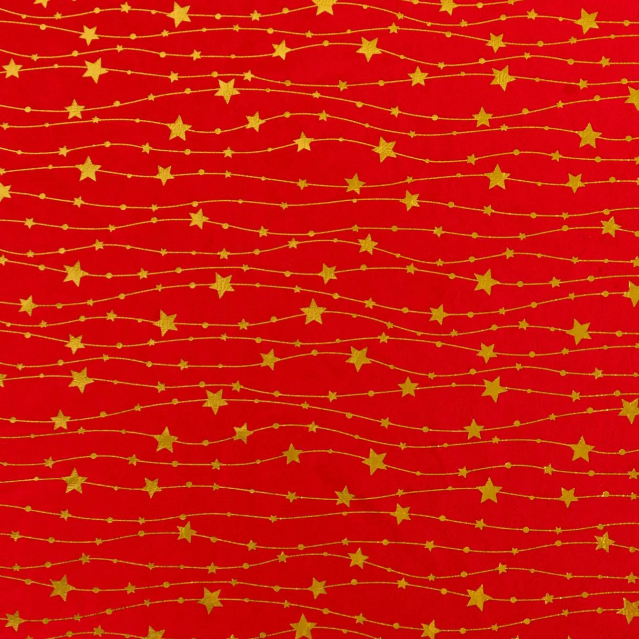 Nappe Et Chemin De Table|JJA Nappe de Noël rectangulaire (140 x 240 cm) Pluie d'étoiles et doré Rouge