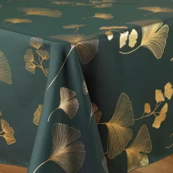 Nappe De Table|DOUCEUR D'INTERIEUR Nappe rectangulaire (150 x 240 cm) Bloomy Vert