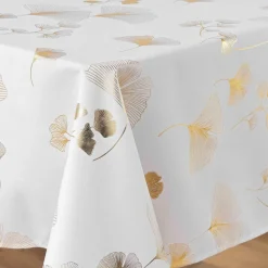 Nappe De Table|DOUCEUR D'INTERIEUR Nappe rectangulaire (150 x 300 cm) Bloomy he Blanc