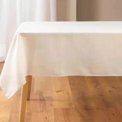 Nappe De Table|douceur d'intu017drieur Nappe rectangulaire (150 x 250 cm) Stella he Blanc