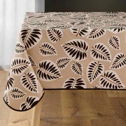Nappe De Table|DOUCEUR D'INTERIEUR Nappe rectangulaire anti tache (150 x 200 cm) Alma e Noir