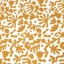 Nappe De Table|Atmosphera, cru017dateur d'intu017drieur Nappe rectangulaire anti tache (140 x 240 cm) Jolan Jaune ocre