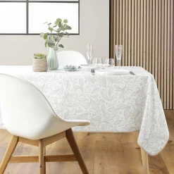 Nappe De Table|douceur d'intu017drieur Nappe rectangulaire anti tache (145 x 240 cm) Leya Beige