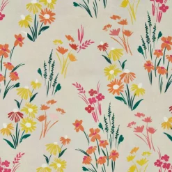 Nappe De Table|EMINZA Nappe rectangulaire coton enduit (150 x 350 cm) Juliette Beige