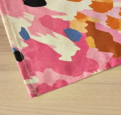 Nappe De Table|EMINZA Nappe rectangulaire coton enduit (150 x 250 cm) Mowgli Multicolore