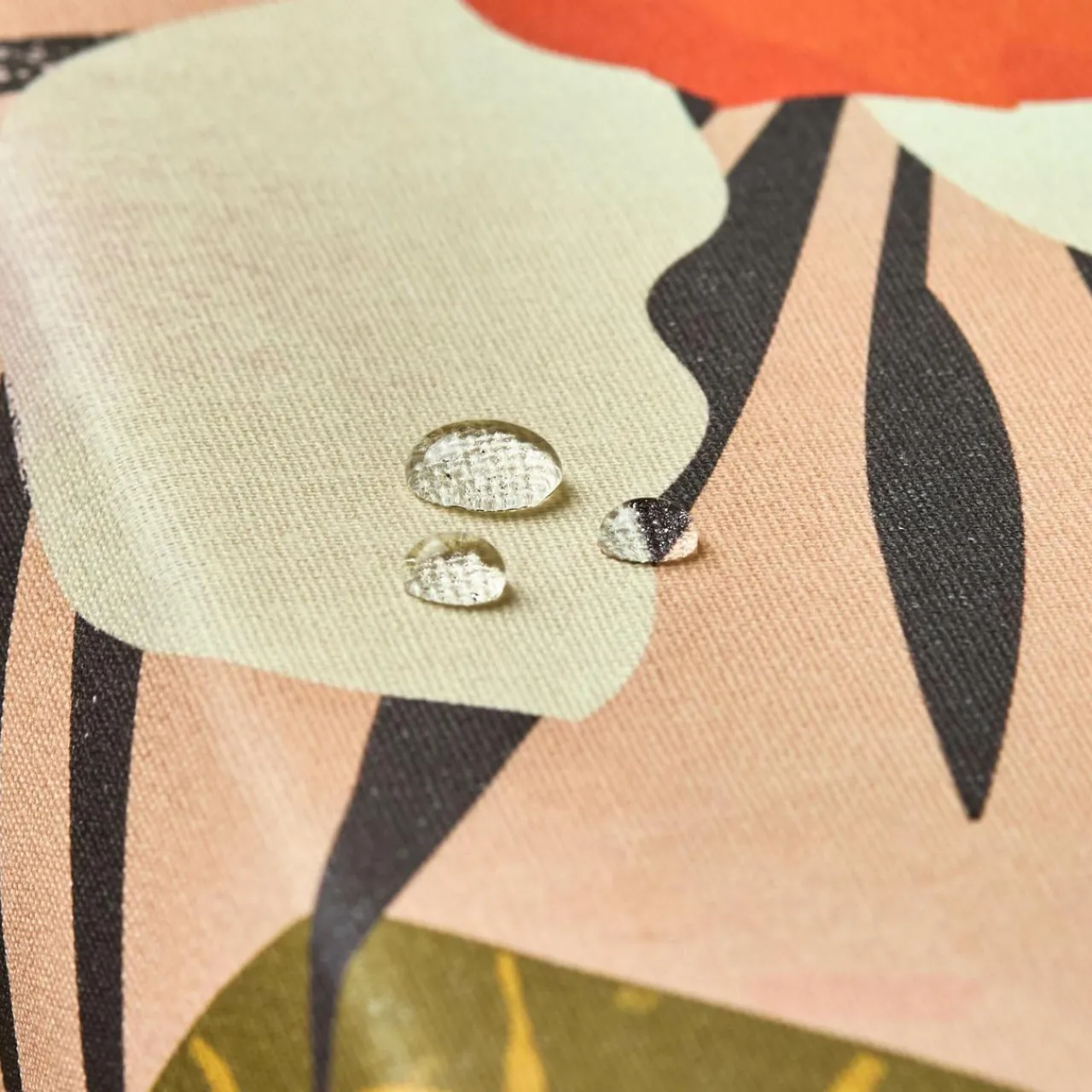 Nappe De Table|EMINZA Nappe rectangulaire coton enduit (150 x 350 cm) Rio Multicolore