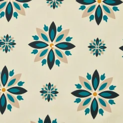 Nappe De Table|EMINZA Nappe rectangulaire coton enduit (150 x 350 cm) Porto Multicolore