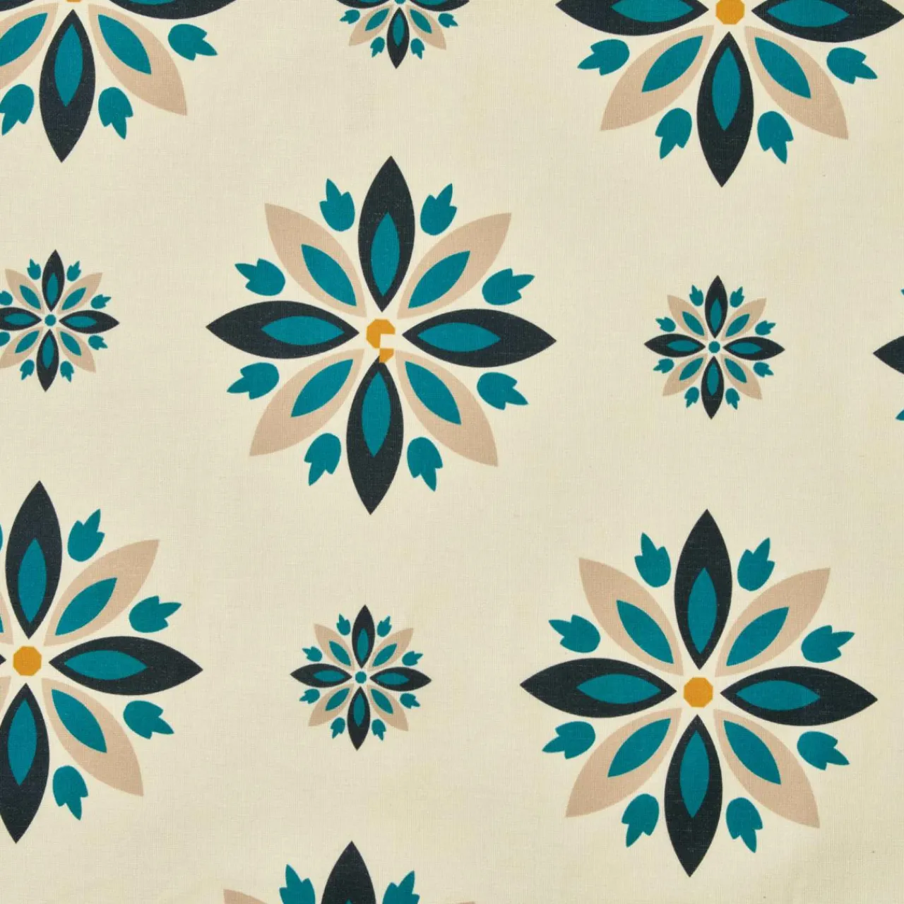 Nappe De Table|EMINZA Nappe rectangulaire coton enduit (150 x 350 cm) Porto Multicolore