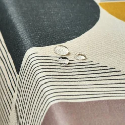 Nappe De Table|EMINZA Nappe rectangulaire coton enduit (150 x 350 cm) Harlem Multicolore