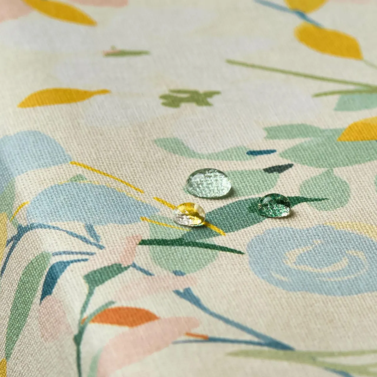 Nappe De Table|EMINZA Nappe rectangulaire coton enduit (150 x 350 cm) Ornella Multicolore