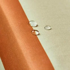 Nappe De Table|EMINZA Nappe rectangulaire coton enduit (150 x 250 cm) Clementine Orange