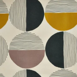 Nappe De Table|EMINZA Nappe rectangulaire coton enduit (150 x 250 cm) Harlem Multicolore