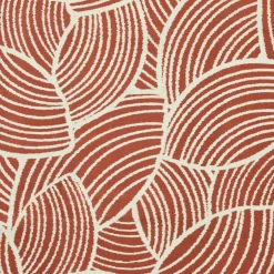 Nappe De Table|EMINZA Nappe rectangulaire coton enduit (150 x 350 cm) Sarah Terracotta