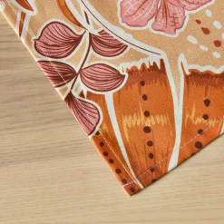 Nappe De Table|EMINZA Nappe rectangulaire coton enduit (150 x 250 cm) Tenerife Multicolore