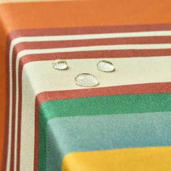 Nappe De Table|EMINZA Nappe rectangulaire coton enduit (150 x 250 cm) Ajaccio Multicolore